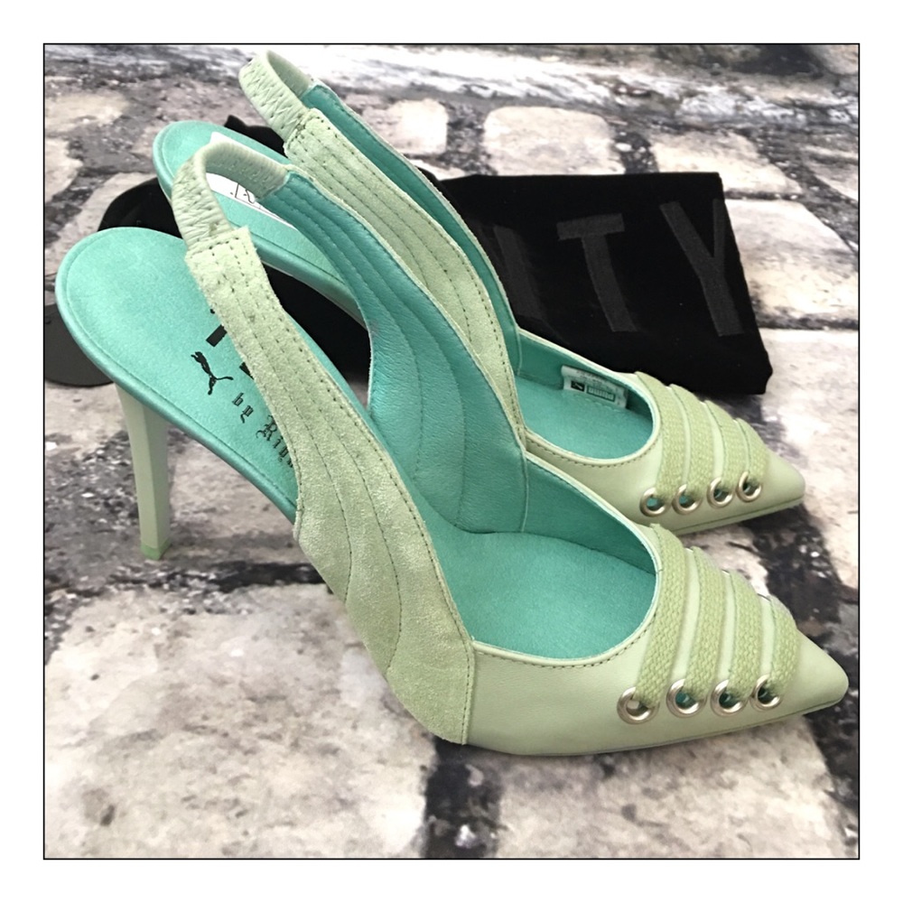 Puma Mint Green Women's Heels